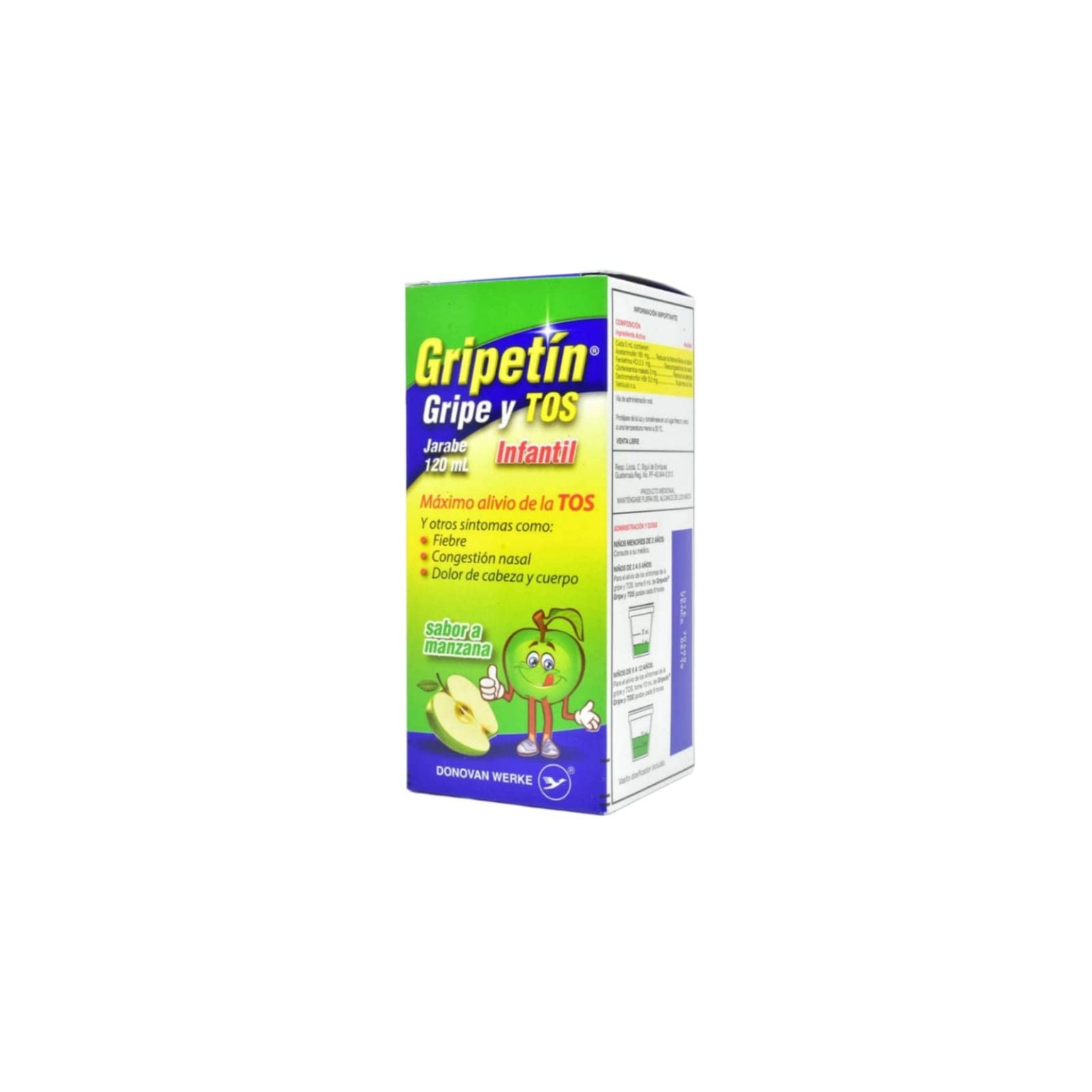 Gripetín Gripe y Tos – Droguería y Farmacia La Paz